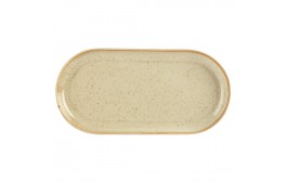 Seasons Wheat Narrow Oval Plate
